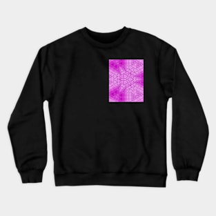 Pink omni directional keyboard Crewneck Sweatshirt